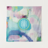 Versuch des Monogramm-| und luftiges helles Wandteppich (Vorderseite (Horizontal))