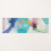 Versuch des Monogramm-| und luftiges helles Yogamatte (Vorderseite (Horizontal))