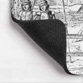 Versuch durch Zerreißprobe - der Kampf Mousepad (Ecke)