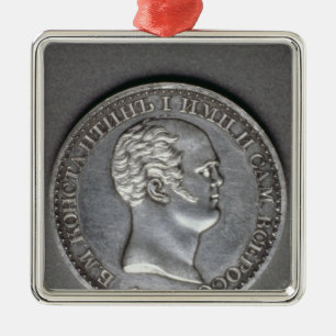 Versuch für einen Rubel von Constantine Pavlovich Ornament Aus Metall