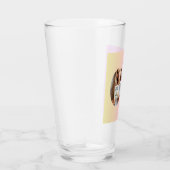 Versuch mal! Fun Emoji Design für Holiday Cheer Glas (Rechts)
