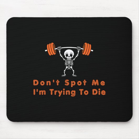 Versuch nicht, mich zu retten4 Ich versuche beim B Mousepad (Vorne)