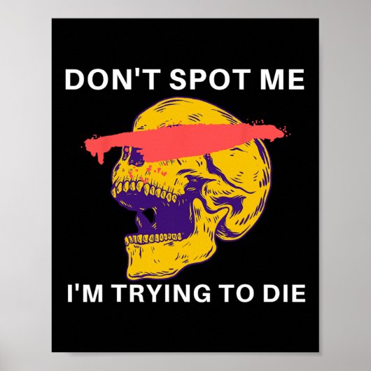 Versuch nicht, mich zu spotten, ich versuche beim poster (Vorne)