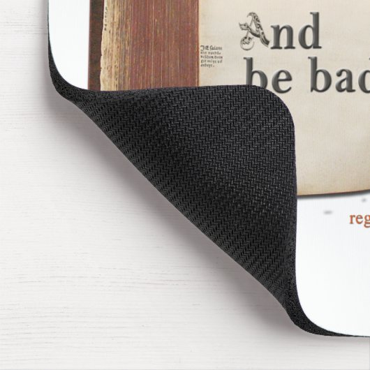 Versuch nicht Sin und schlecht zu sein Mousepad (Ecke)