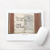 Versuch nicht Sin und schlecht zu sein Mousepad (Mit Mouse)