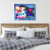 Versuch Nr. 3 Leinwanddruck (Insitu (Schlafzimmer))
