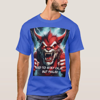 Versuch, Ruhe bleibe T-Shirt