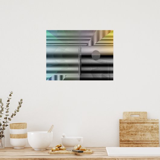 Versuch und Fehler Poster (Küche)