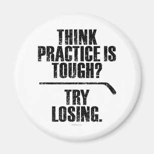 Versuch-Verlieren (Hockey) Magnet