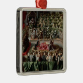 Versuch von Galileo, 1633 Silbernes Ornament (Rechts)