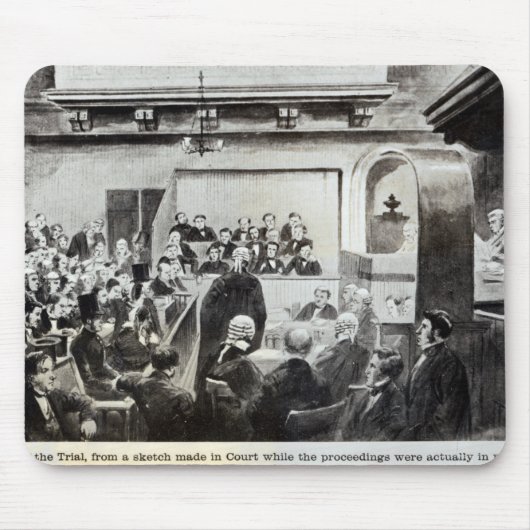 Versuch von Madeleine-Smith, 1857 Mousepad (Vorne)