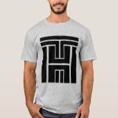Versuch-Zwangsarbeits-GROSSES Logo T-Shirt (Vorderseite)
