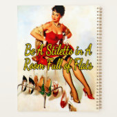 Versuche an Schuhen von Gil Elvgren aus den 50er J Planer (Rückseite)