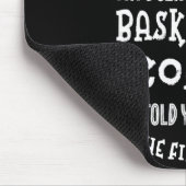 Versuche, das zu tun, was dir dein Basketballtrain Mousepad (Ecke)