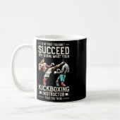 Versuche, das zu tun, was dir dein Kickboxlehrer g Kaffeetasse (Links)