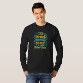 Versuche Dinge idiotensicher zu machen Tech-Suppor T-Shirt (Vorne ganz)