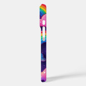 "Versuche, ein Regenbogen zu sein"  Case-Mate iPhone Hülle (Rückseite / Links)