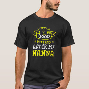 Versuche, gut zu sein, aber ich nehme nach meiner T-Shirt