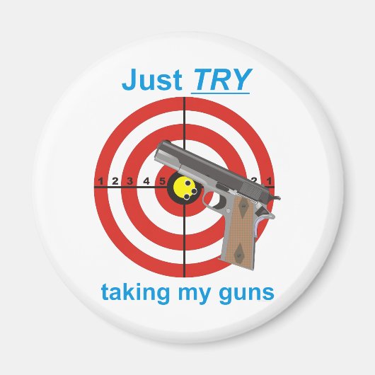Versuche, meine Waffen zu nehmen Magnet (Vorne)