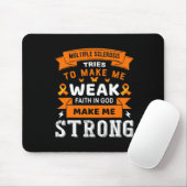 Versuche, mir schlechten Glauben an Gott zu geben, Mousepad (Mit Mouse)