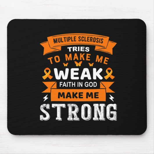 Versuche, mir schlechten Glauben an Gott zu geben, Mousepad (Vorne)