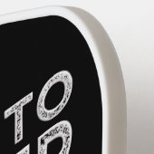 Versuche, nackter individuelle Name zu sein Pickleball Schläger (Linke Seite)