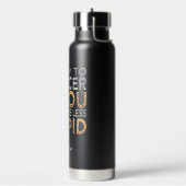 Versuche, nackter individuelle Name zu sein Trinkflasche (Links)