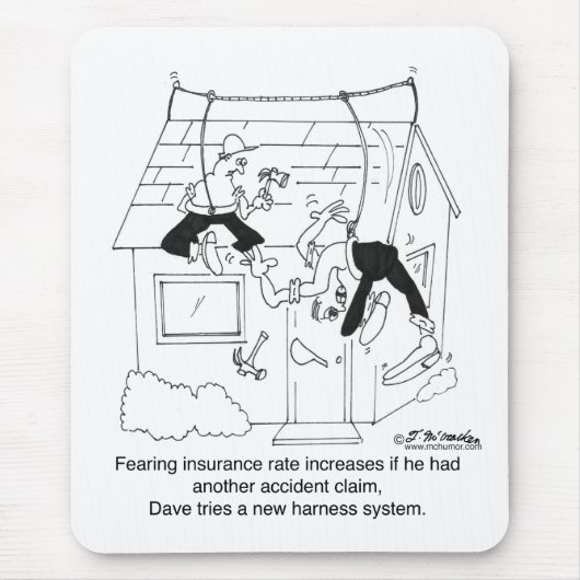 Versuchen eines neuen Sicherheitsgurts Mousepad (Vorne)