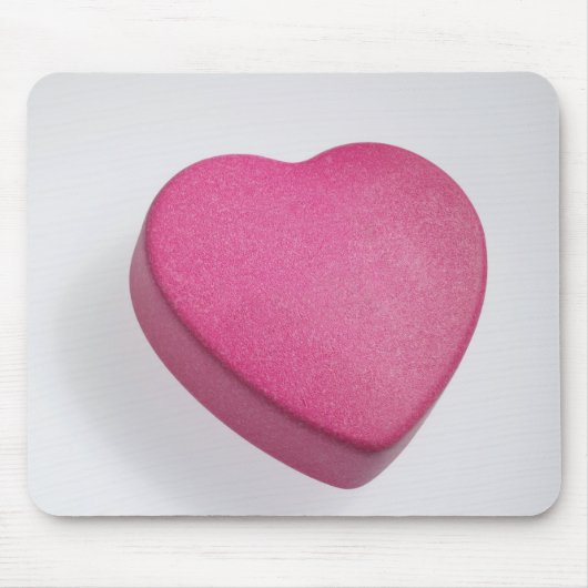 Versuchen Herzsüßigkeit noch einmal Mousepad (Vorne)