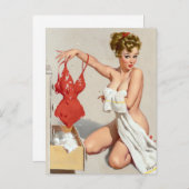 Versuchen Sie, Button nach oben zu machen Postkarte (Vorne/Hinten)