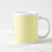 Versuchen Sie Christ Yellow Jumbo-Tasse (Rechts)