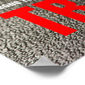 Versuchen Sie, einen inspirierenden Zitat-Erfolg D Poster (Ecke)