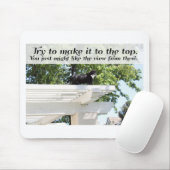 Versuchen Sie, es zu einer Motivierend Slogan-Kuns Mousepad (Mit Mouse)