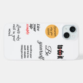 versuchen Sie, es zu tun iPhone Hülle (Rückseite (Horizontal))