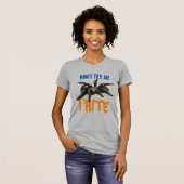 Versuchen Sie, ich beiße Spike Spooky Tarantula Ha T-Shirt (Vorne ganz)