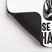 Versuchen Sie Jesus not Me, denn ich wirf Hände Ch Mousepad (Ecke)