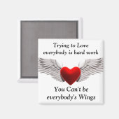 Versuchen Sie, Liebe_ Magnet (Vorderseite/Rückseite)