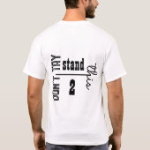 Versuchen Sie nicht, dieses Puzzle-Worlplay zu ver T-Shirt (Rückseite)