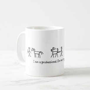 Versuchen Sie nicht dieses zu Hause (tierärztlich) Kaffeetasse