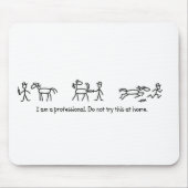 Versuchen Sie nicht dieses zu Hause (tierärztlich) Mousepad (Vorne)