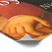 Versuchen Sie nie, gewaltsam zu gewinnen - Machiav Poster (Ecke)