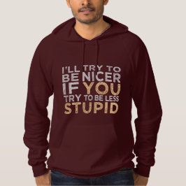 Versuchen Sie, schöne Shirts und Jacken zu sein