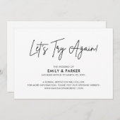 Versuchen wir es noch einmal mit der Ankündigung d (Vorne/Hinten)