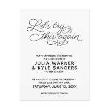 Versuchen wir es noch einmal mit einer verspäteten