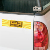 Versuchsauto-Follow-me Autoaufkleber (Auf Lkw)