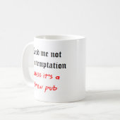 Versuchsbierpub Kaffeetasse (Vorderseite Links)