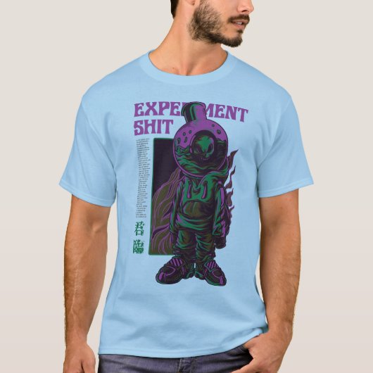 Versuchsblatt - Fett Statement-T - Shirt (Vorderseite)