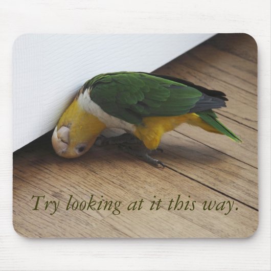 Versuchschauen Mousepad (Vorne)