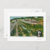 Versuchsfarm Burbanks Postkarte (Vorne/Hinten)