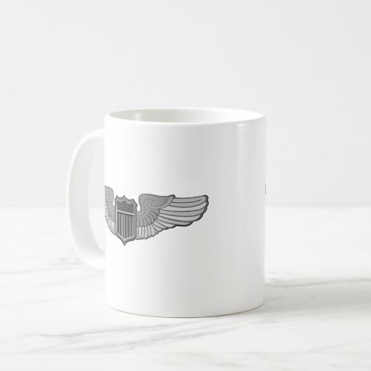 VERSUCHSflügel Kaffeetasse (Vorderseite Links)